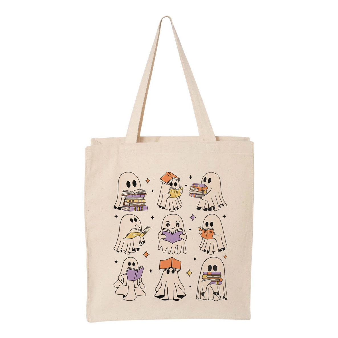 Reading Ghosts Tote Bag