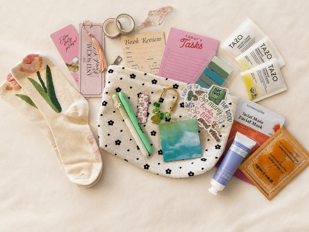 The Book Lover Survival Pouch