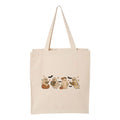 Four Reading Ghosts Tote Bag