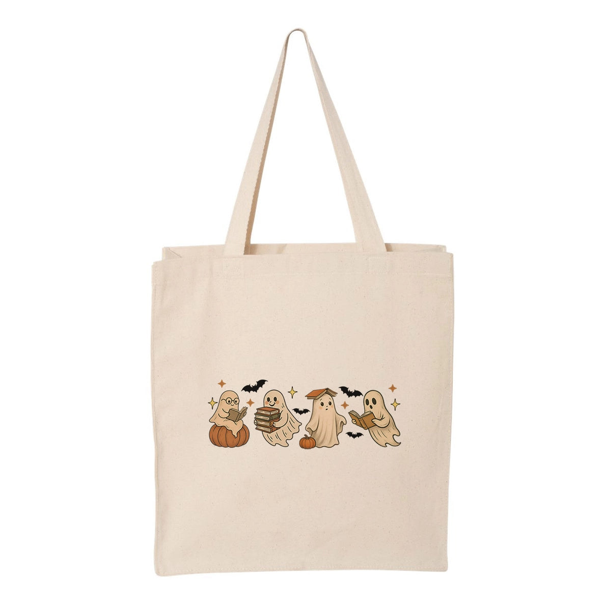 Four Reading Ghosts Tote Bag